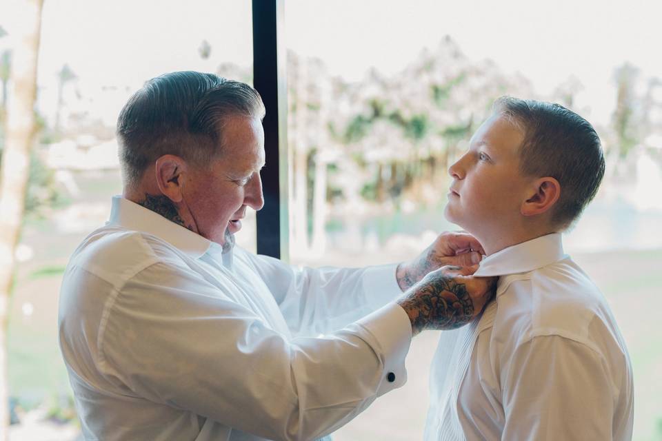 Son and father