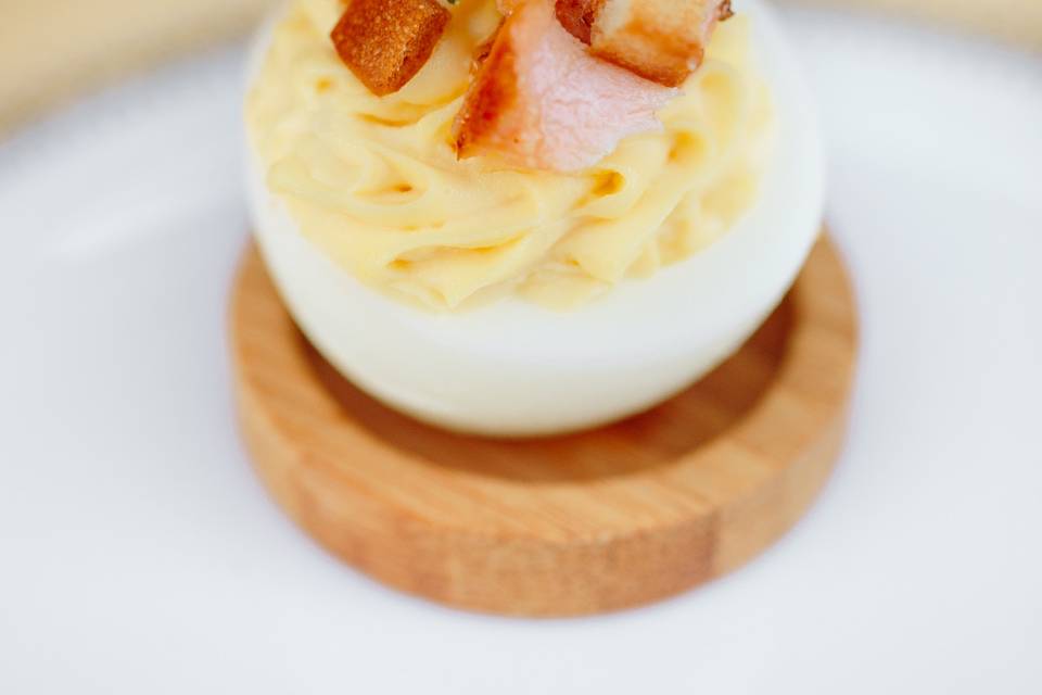 Egg appetizer