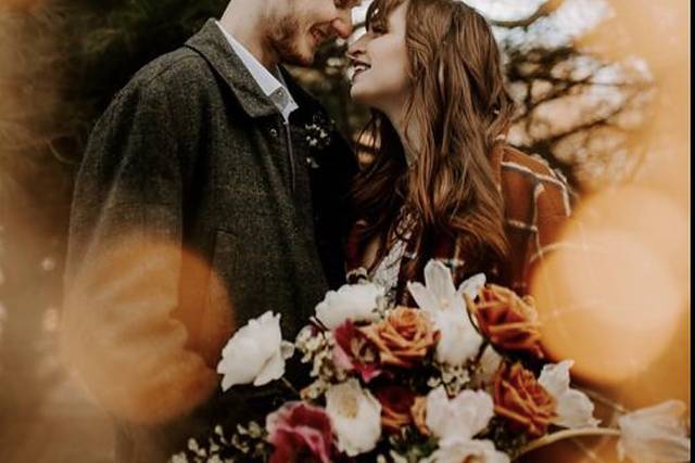 Winter wedding layers