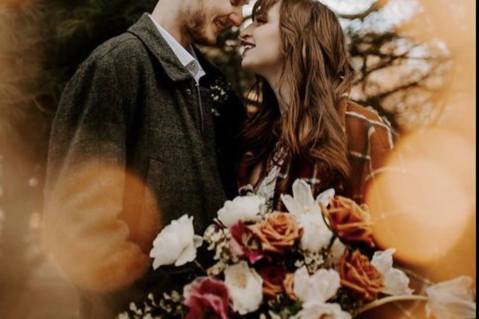 Winter wedding layers