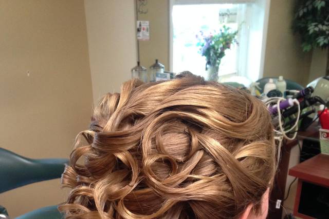 Bridal trial updo/ ABH studio