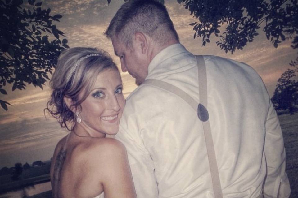 Sunset Photo/Bride & Groom