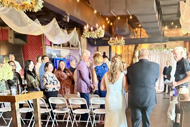 Bride and Dad