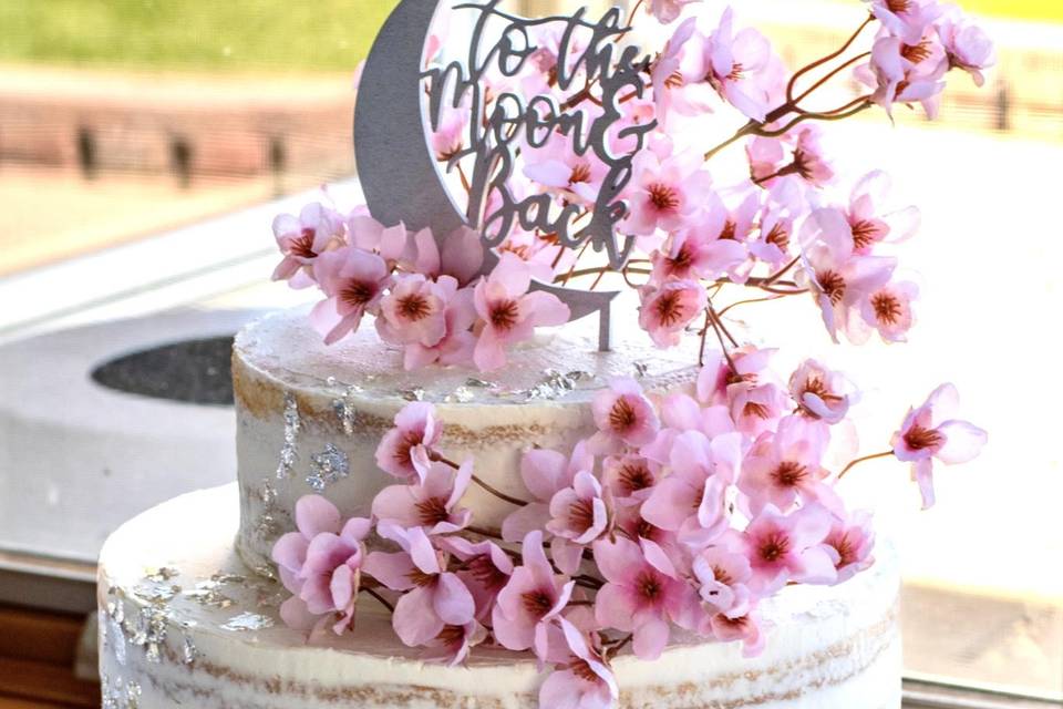 Cherry blossom cake1