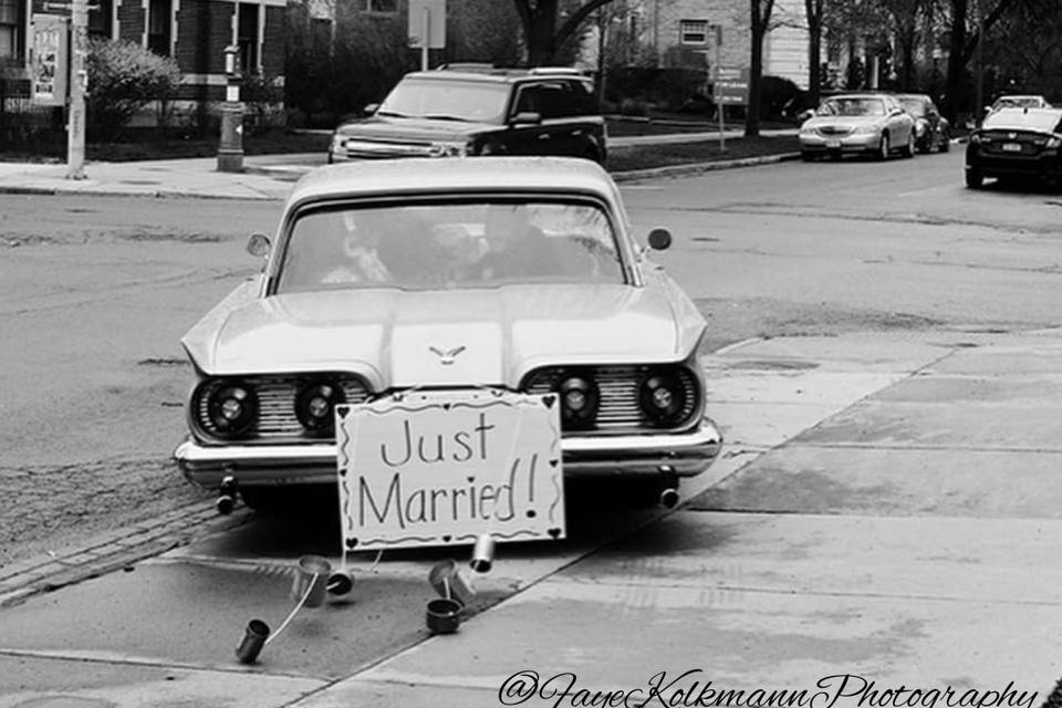 Just married