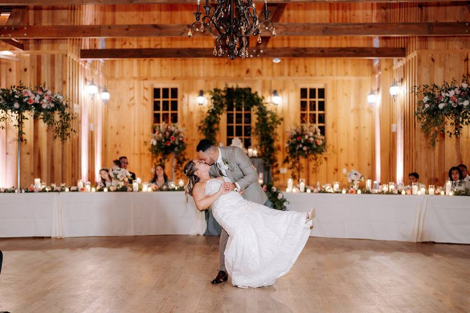 Heritage Pine first dance