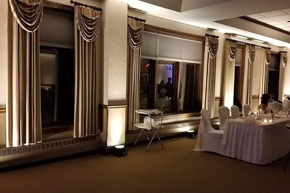 Ballroom Uplighting