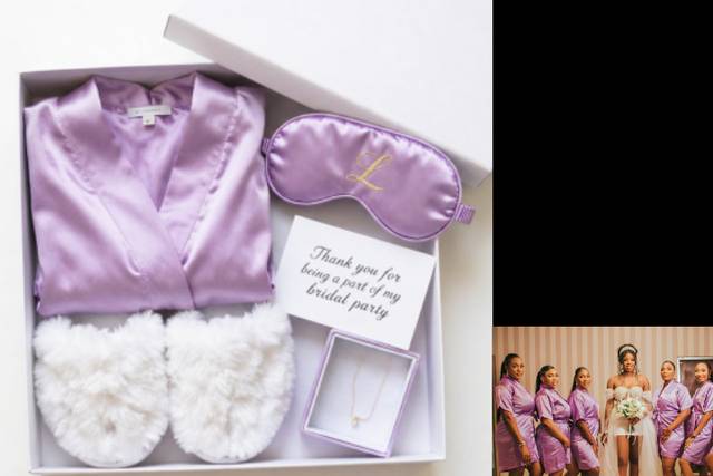 Light Purple Bridal Party Gift