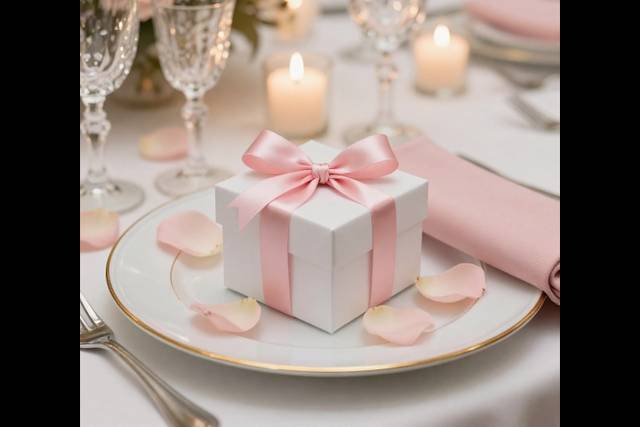 Pink Bow Favors