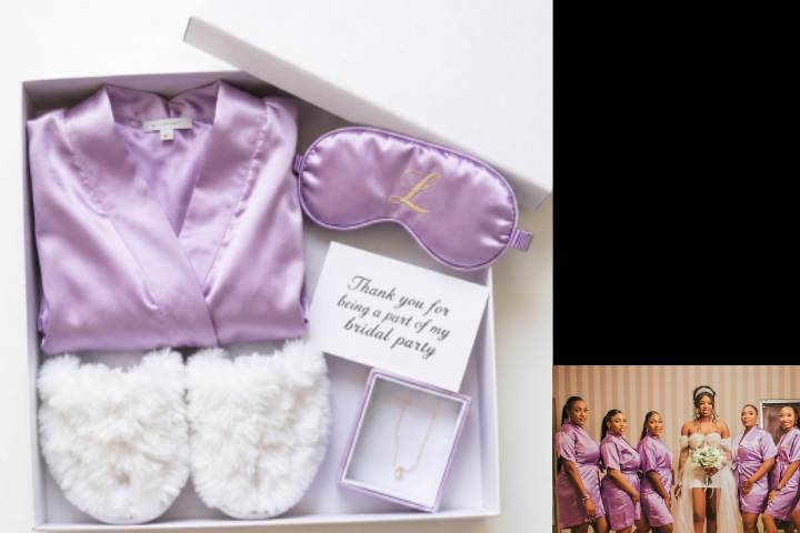 Light Purple Bridal Party Gift