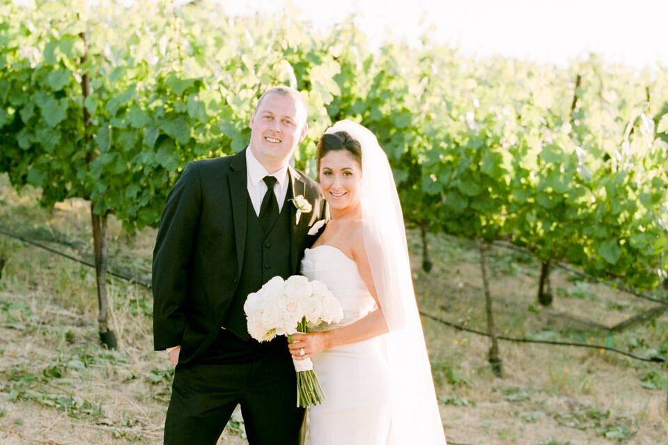 A stroll in the vineyard