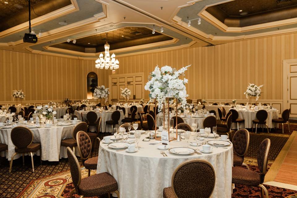 Reception set up