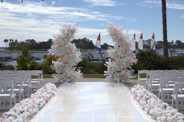 White walkway