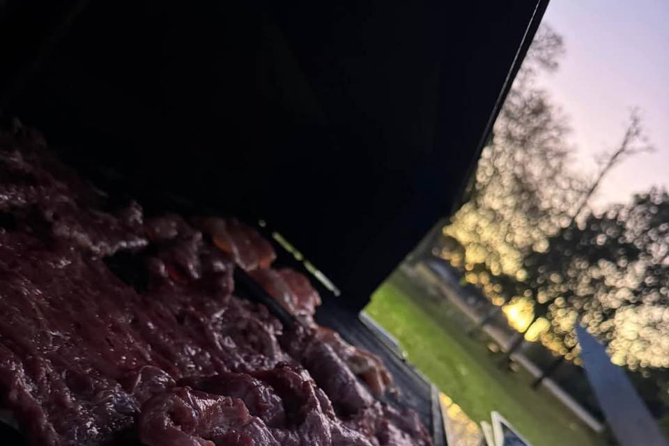 Grilling fresh on site