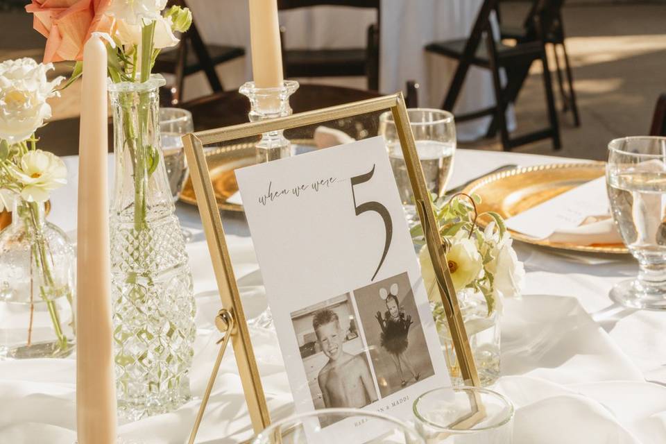Spring centerpieces