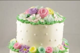 Floral 2 Tier