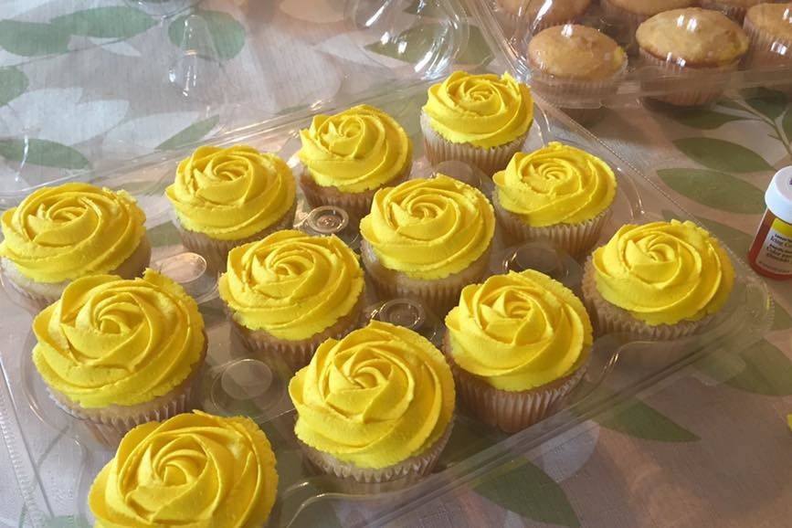 Yellow icing