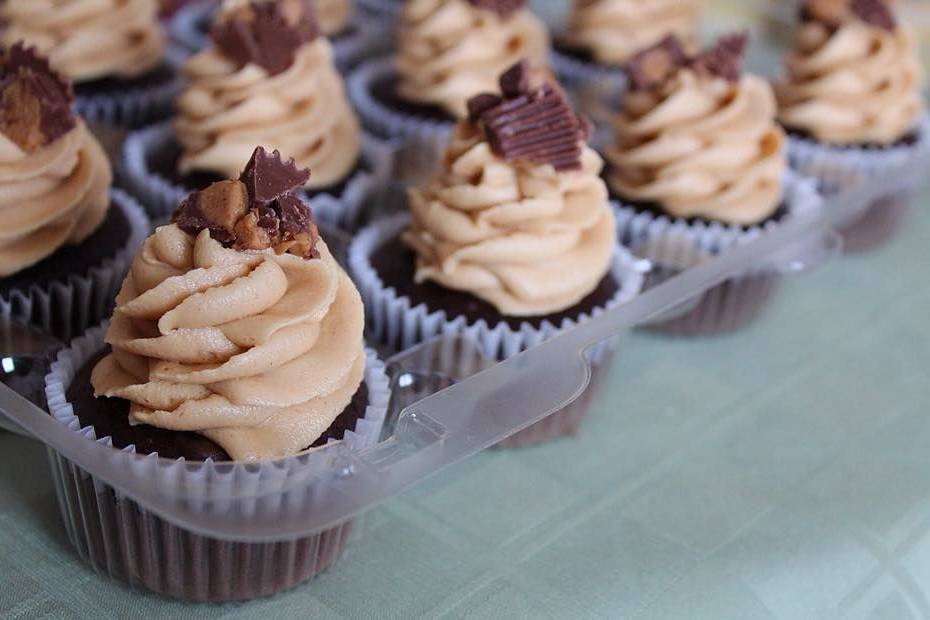 Batch of Reese's cupcakes