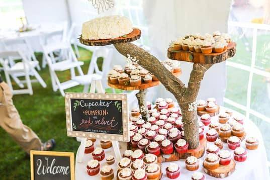 Cake and cupcakes