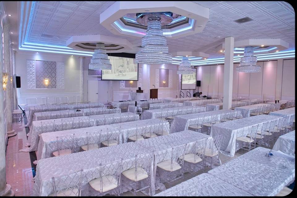 Large banquet hall