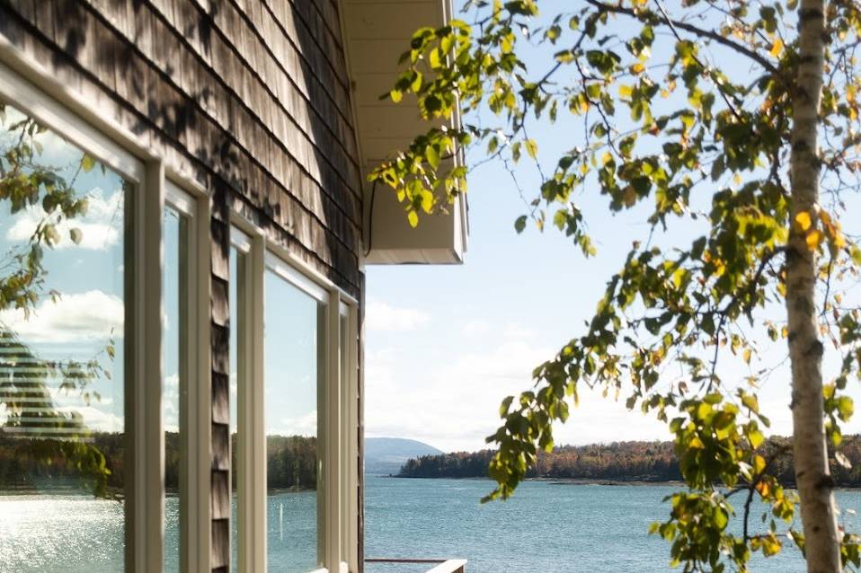 View of the ocean