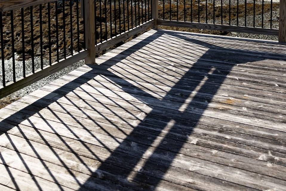 Deck at the island house