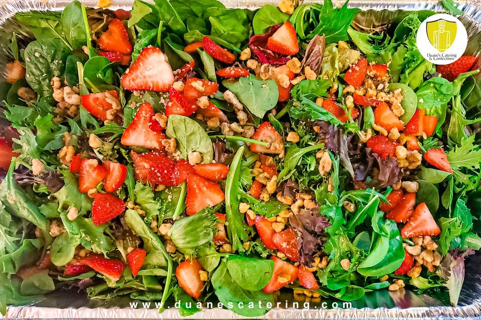 Strawberry spinach
