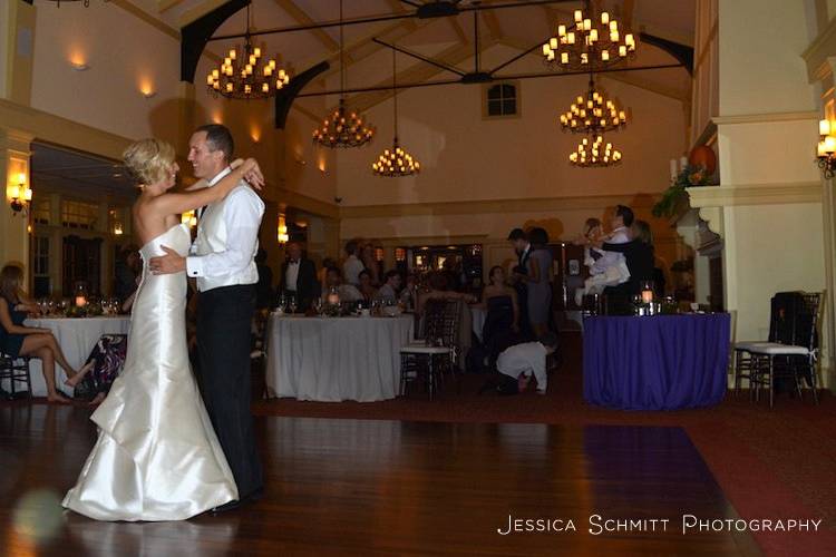 Couple dancing