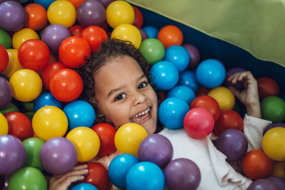 Ball pit time