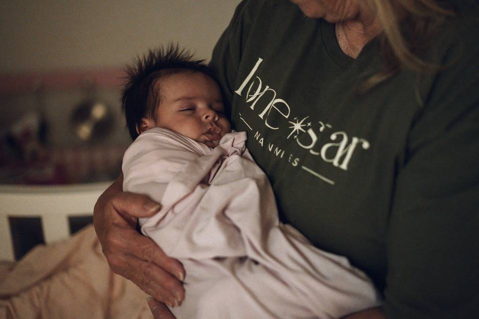 Newborn cuddles