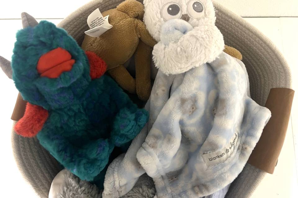 Bin Of Stuffed Animals