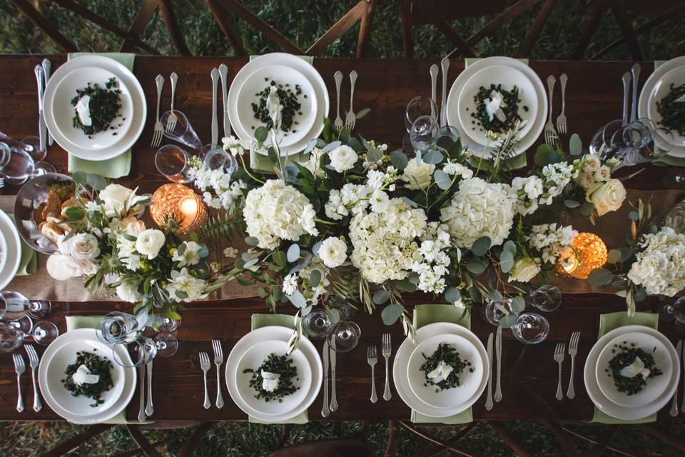 Head table setting