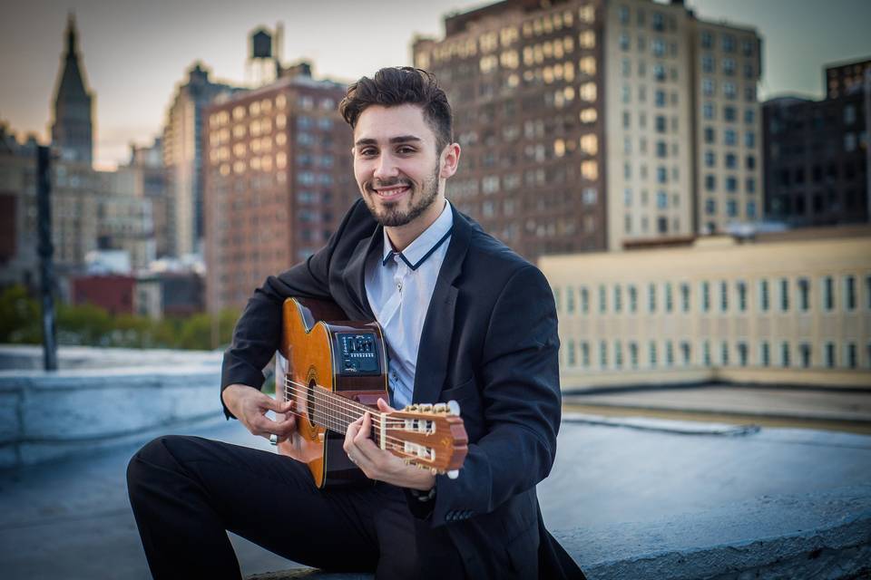 Wedding guitarist Adam