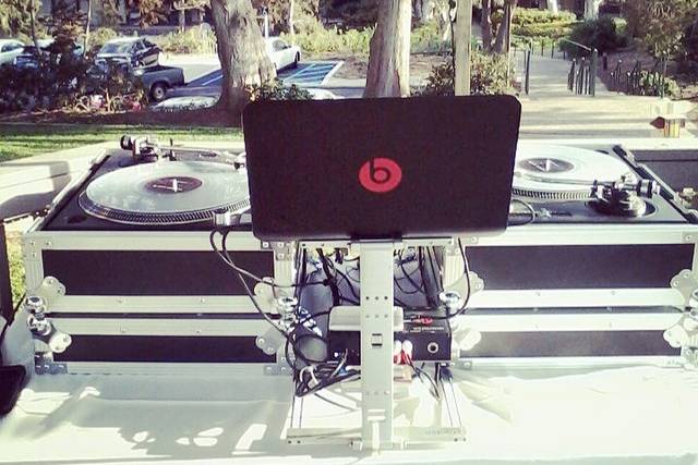 DJ setup