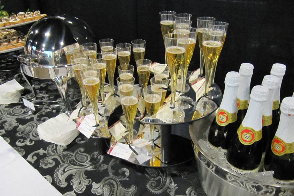 Champagne drinks