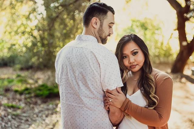 Engagement Photos Makeup