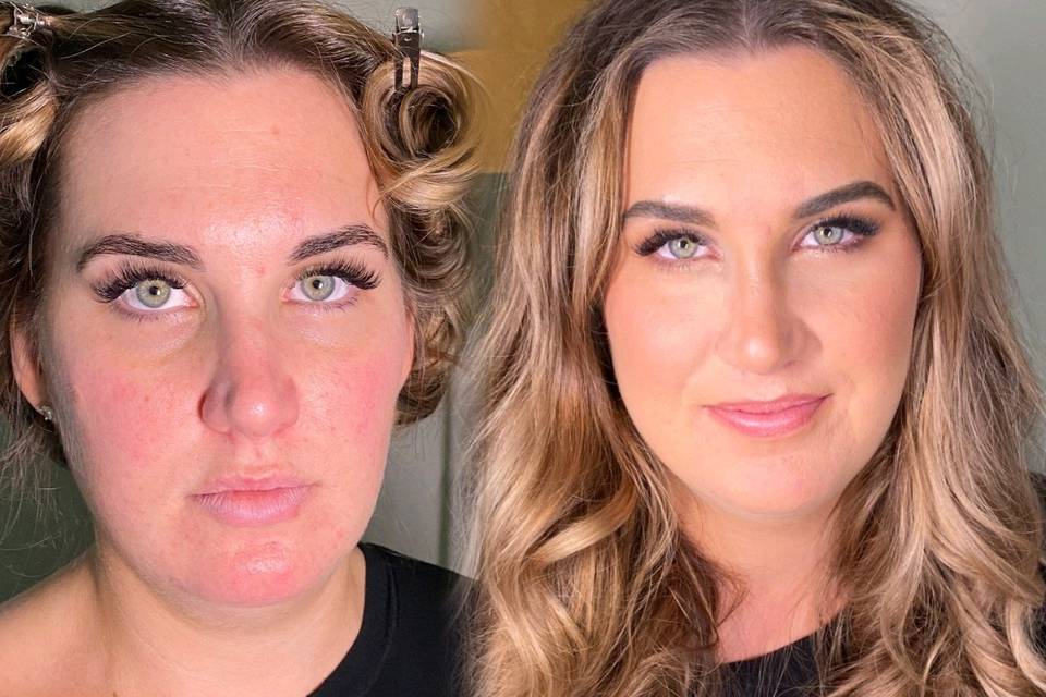 Before and After Glam