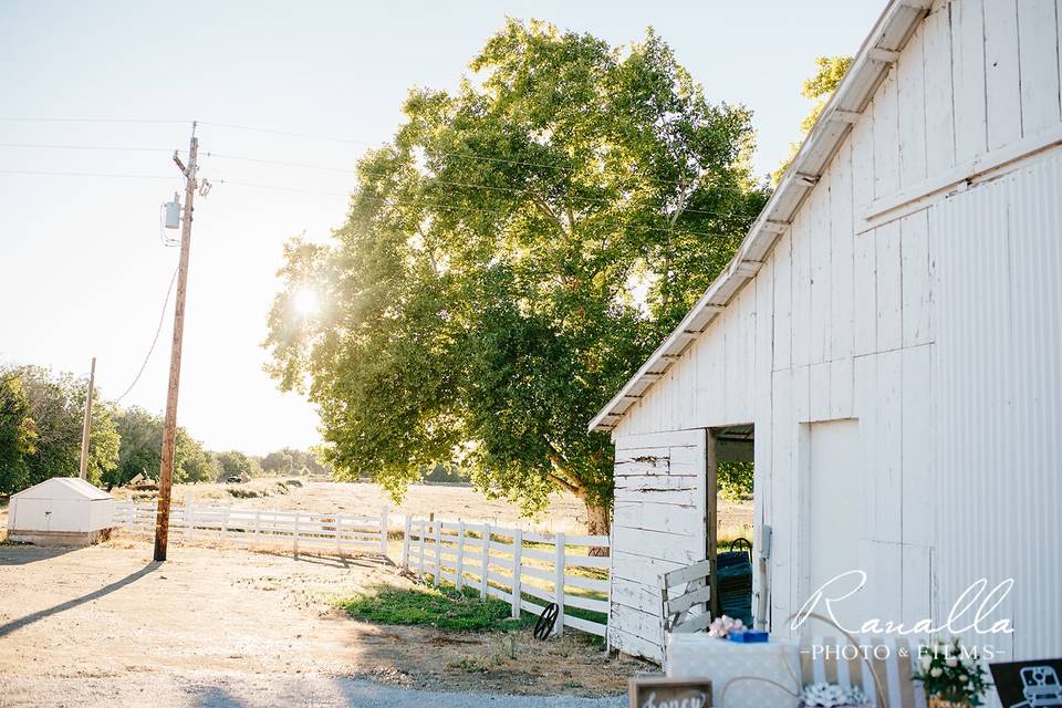 Backside of Barn