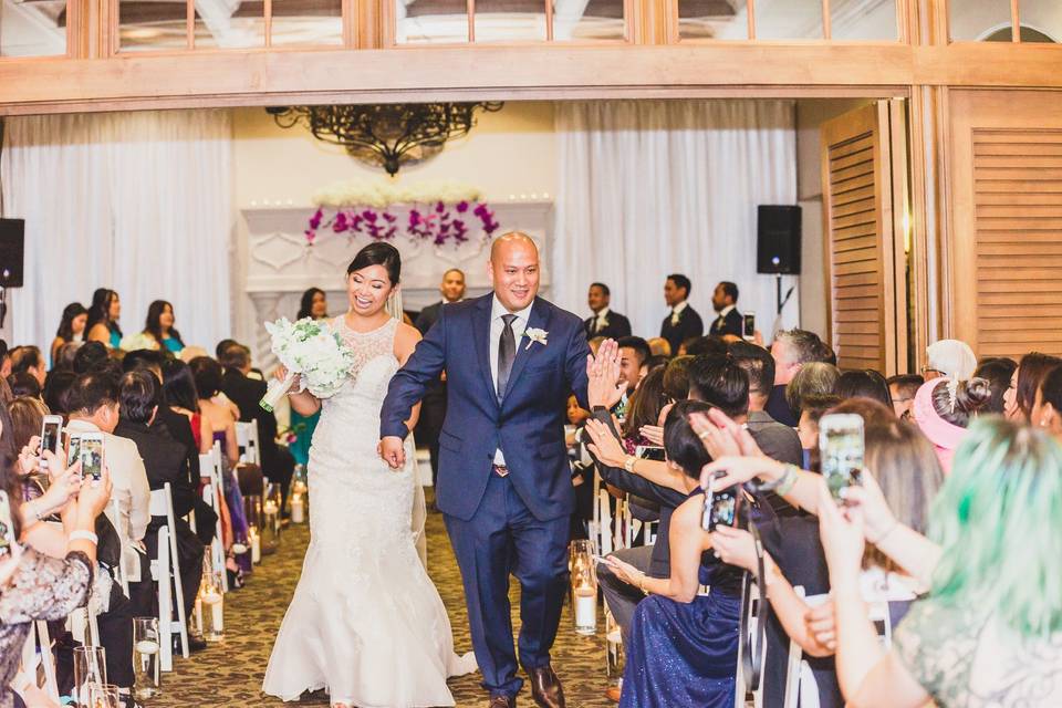 High Five We're Married!