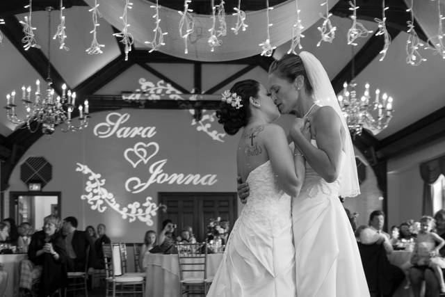 Couple kissing