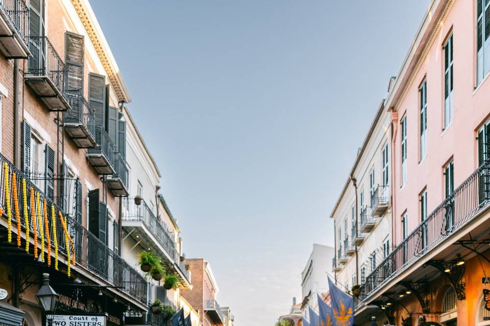 New Orleans couple'sengagement