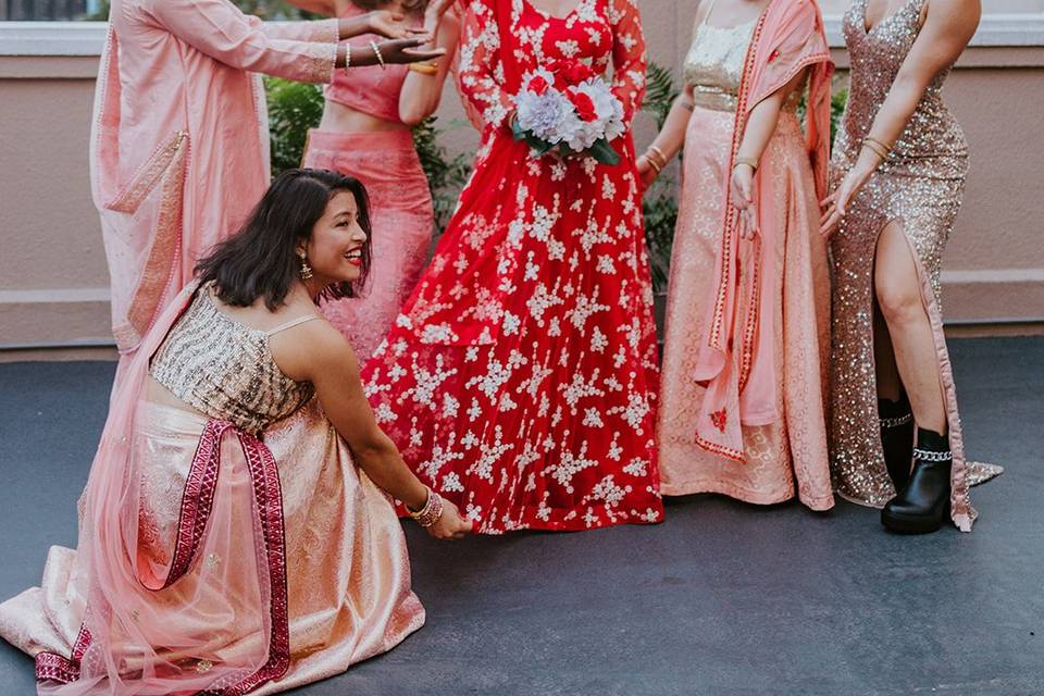 New Orleans Indian bride