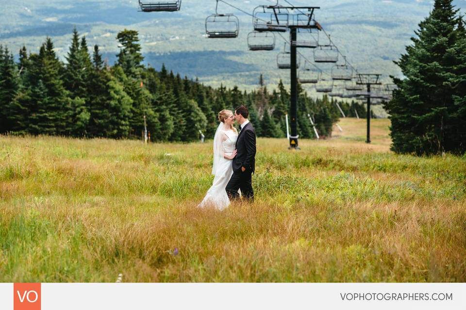 Vermont ski resort wedding