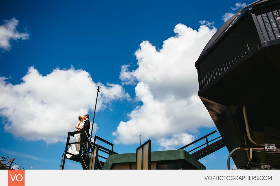 Bullwheel on the summit