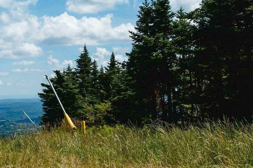 Gorgeous Vermont mountain wedd
