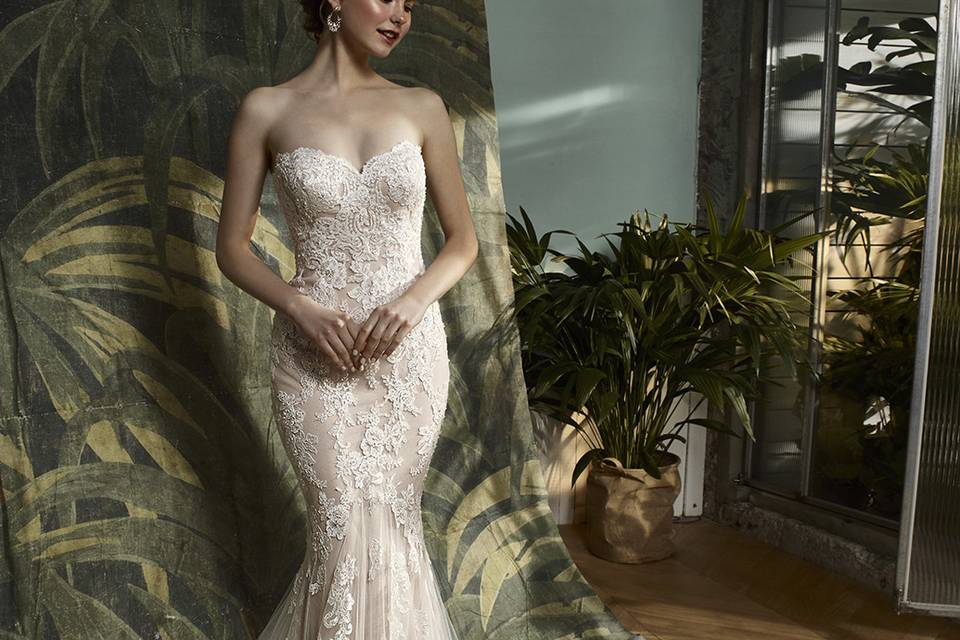 Blue by Enzoani Wedding Dresses Los Angeles CA WeddingWire