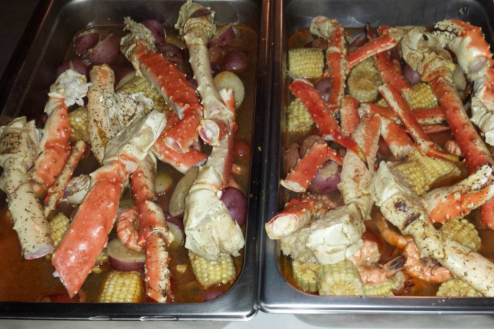 King Crab & Shrimp Boil