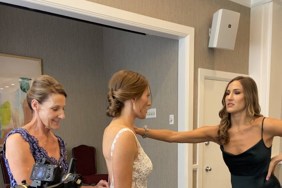 Hair and Makeup Bridal Party