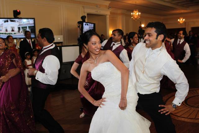 Couple dancing