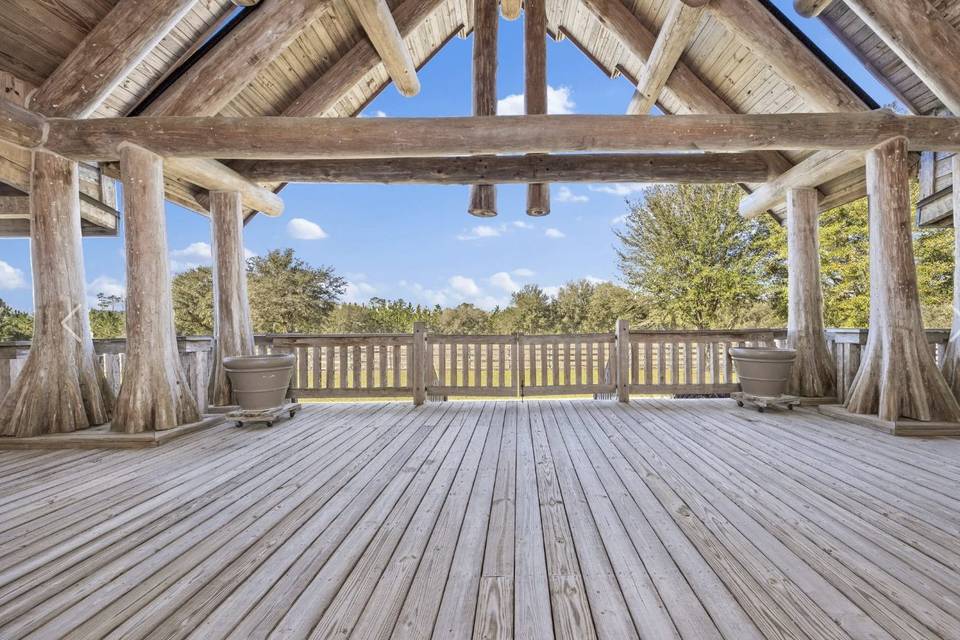 Grand Back Porch